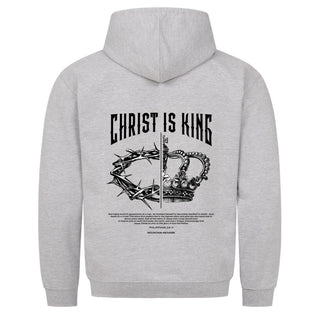 Christ is King Easter Hoodie Detailansicht, Mountain Movers christliche Streetwear