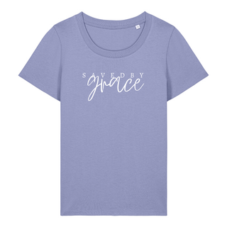 Saved by grace Frauen T-Shirt, Farbvariante