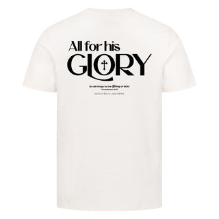 All for his Glory Shirt Variante, Mountain Movers christliches Design