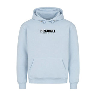 Freiheit in Christus Hoodie Variante, Mountain Movers christliches Design