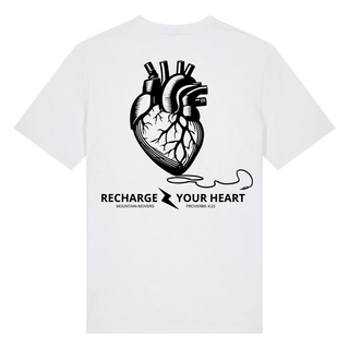 Recharge your Heart Shirt BackPrint