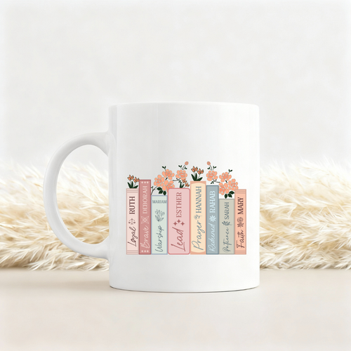 Women Bible Tasse