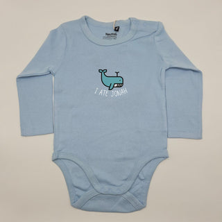 Jonah Baby Body Langarm Variante, Mountain Movers christliches Design
