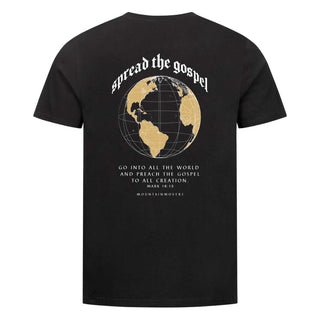Gospel Shirt BackPrint Variante, Mountain Movers christliches Design