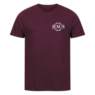Jesus Way Truth Life Shirt Detailansicht, Mountain Movers christliche Streetwear
