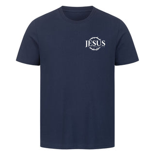 Jesus Way Truth Life Shirt Detailansicht, Mountain Movers christliche Streetwear