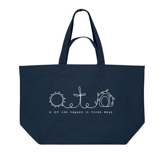 A lot can happen Shopping Bag Detailansicht, Mountain Movers christliche Streetwear