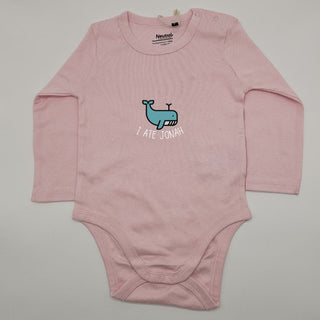 Jonah Baby Body Langarm Variante, Mountain Movers christliches Design