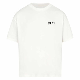 99/1 Oversized Shirt Back & FrontPrint, Detailansicht