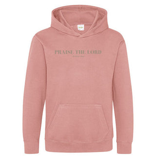 Praise the Lord Kinderhoodie Variante, Mountain Movers christliches Design