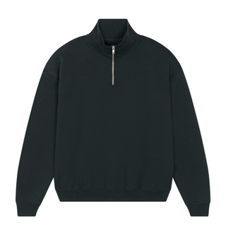 Soli Deo Gloria Half Zip Sweater Variante, Mountain Movers christliches Design