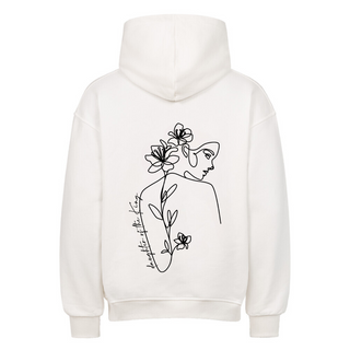 DAUGHTER OF THE KING OVERSIZED HOODIE BackPrint Variante, Mountain Movers christliches Design