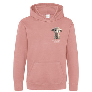 He left the 99 Kinderhoodie Variante, Mountain Movers christliches Design