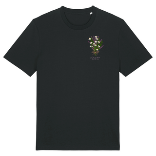 Let all that you do be done in Love (Flower) Shirt Detailansicht, Mountain Movers christliche Streetwear
