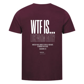 Burgunder – Unisex T-Shirt