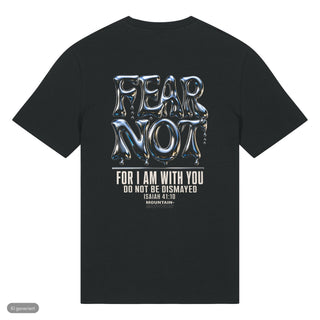 Fear Not Chrom T-Shirt, Schwarz, Rückseite