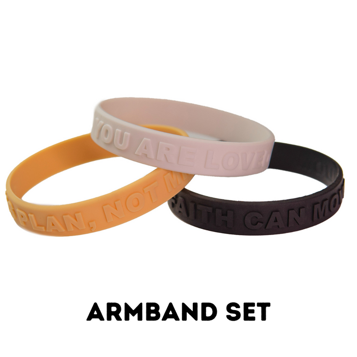 Silicone Bracelet Set