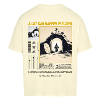 A lot can Happen in 3 Days Detailansicht, Mountain Movers christliche Streetwear