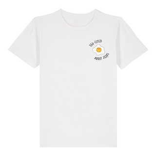 Egg Cited Kinder T-Shirt Variante, Mountain Movers christliches Design
