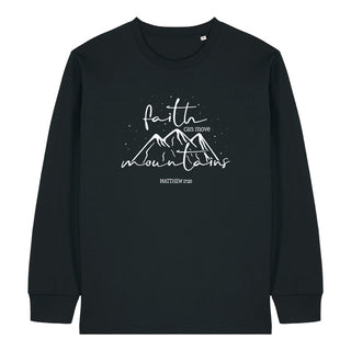 Move Mountains Longsleeve, christliche Streetwear von Mountain Movers