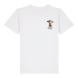 Left the 99 Sheep klein Kinder T-Shirt Variante, Mountain Movers christliches Design