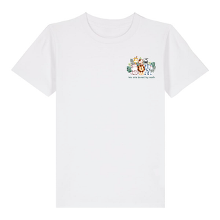 Saved by Noah Tierchen Kinder T-Shirt Variante, Mountain Movers christliches Design