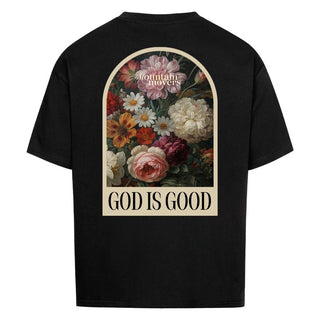 God is good Vintage Oversize Shirt Variante, Mountain Movers christliches Design