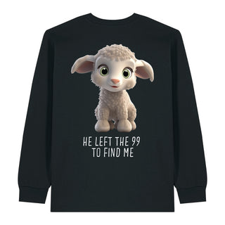 Left the 99 Sheep Longsleeve BackPrint, christliche Streetwear von Mountain Movers