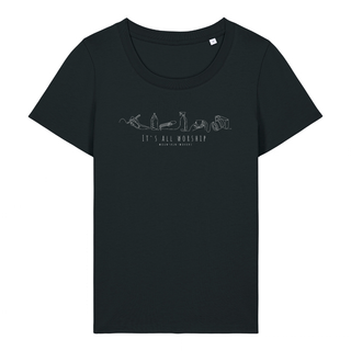 It´s all worship Frauen T-Shirt, Motivdetail