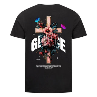 Grace Cross Shirt Variante, Mountain Movers christliches Design