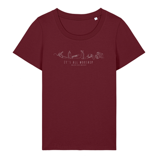 It´s all worship Frauen T-Shirt, getragen