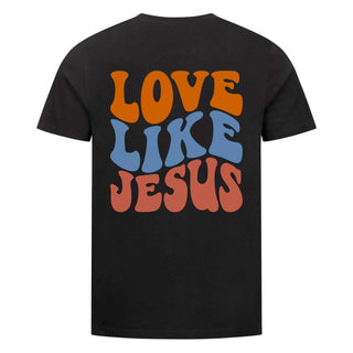 Love like Jesus Shirt BackPrint Variante, Mountain Movers christliches Design