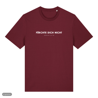 Senfkorn T-Shirt, Burgunder, Vorderseite