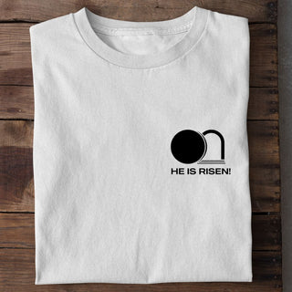 He is Risen Shirt Variante, Mountain Movers christliches Design