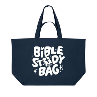 Bible Study Bag Shopping Bag Detailansicht, Mountain Movers christliche Streetwear