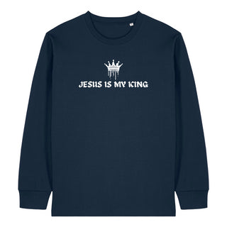 My king crown Longsleeve Variante, Mountain Movers christliches Design