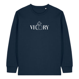 Victory Easter Longsleeve Variante, Mountain Movers christliches Design