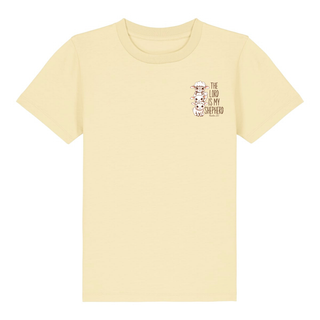 The Lord is my Shepherd Cute Kinder T-Shirt Variante, Mountain Movers christliches Design