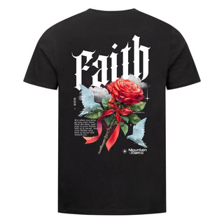 Faith flower dove Shirt Variante, Mountain Movers christliches Design