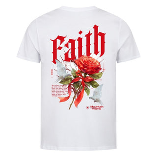 Faith flower dove Shirt Variante, Mountain Movers christliches Design