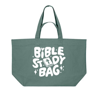 Bible Study Bag Shopping Bag Detailansicht, Mountain Movers christliche Streetwear