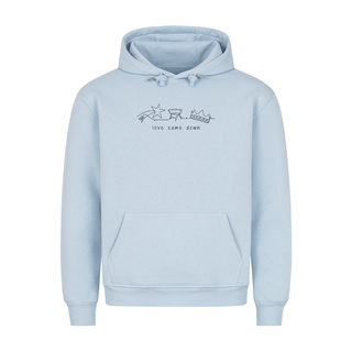 Love came down minimalistic Christmas Hoodie