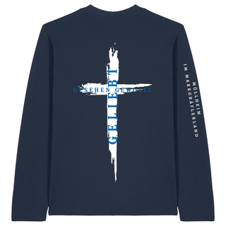Jesus Is King Curved Longsleeve