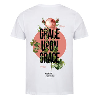 Grace upon Grace Shirt Variante, Mountain Movers christliches Design