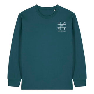 Already won Longsleeve Detailansicht, Mountain Movers christliche Streetwear
