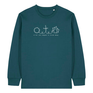 A lot can Happen Longsleeve Detailansicht, Mountain Movers christliche Streetwear