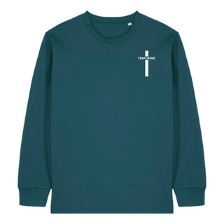 Team Jesus Longsleeve Detailansicht, Mountain Movers christliche Streetwear