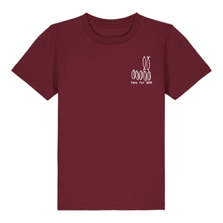 Food for 5000 Kinder T-Shirt Detailansicht, Mountain Movers christliche Streetwear