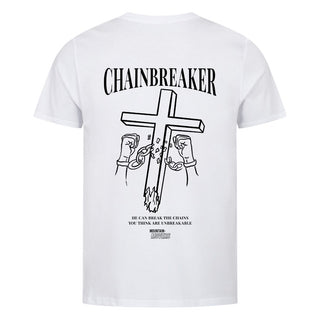 Chainbreaker Shirt Variante, Mountain Movers christliches Design