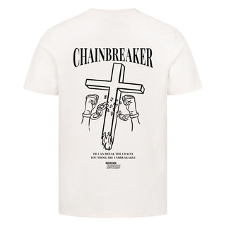 Chainbreaker Shirt Detailansicht, Mountain Movers christliche Streetwear